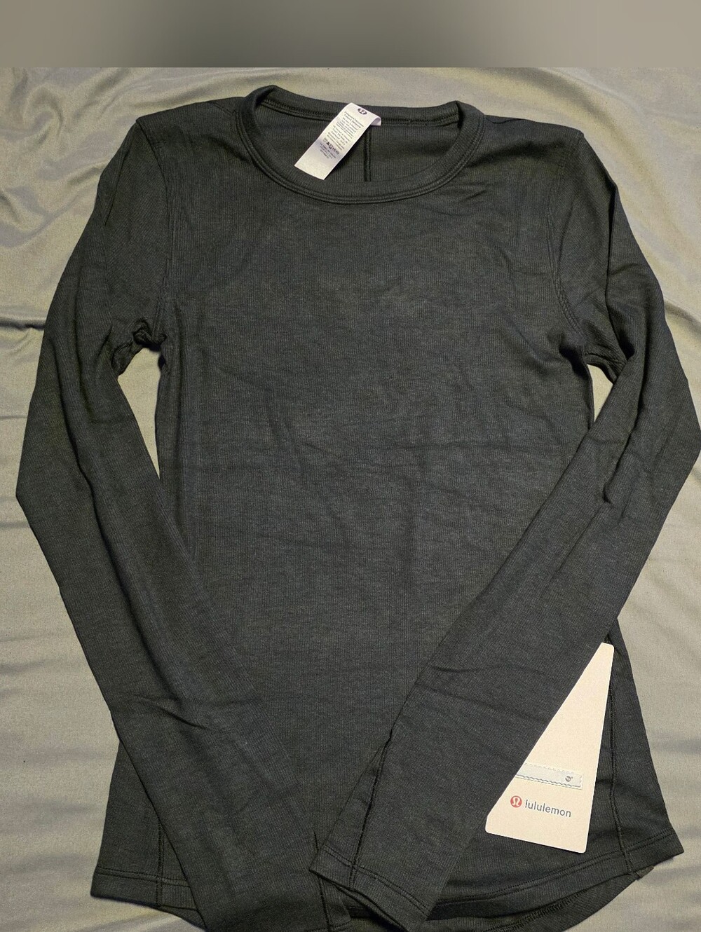 Lululemon Hold Tight Long Sleeve Size 2 Black New
